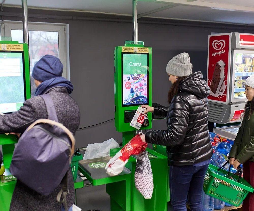 Касса самообслуживания TOUCHPLAT в Слата